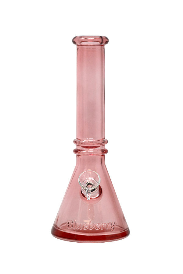 4 002H H X4002 1 0-inch B LUEBERRY D ouble R ing B eaker B ong