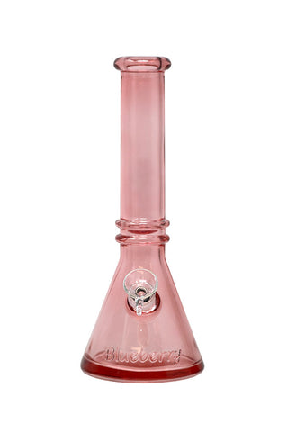 4002H HX4002 10-inch BLUEBERRY Double Ring Beaker Bong