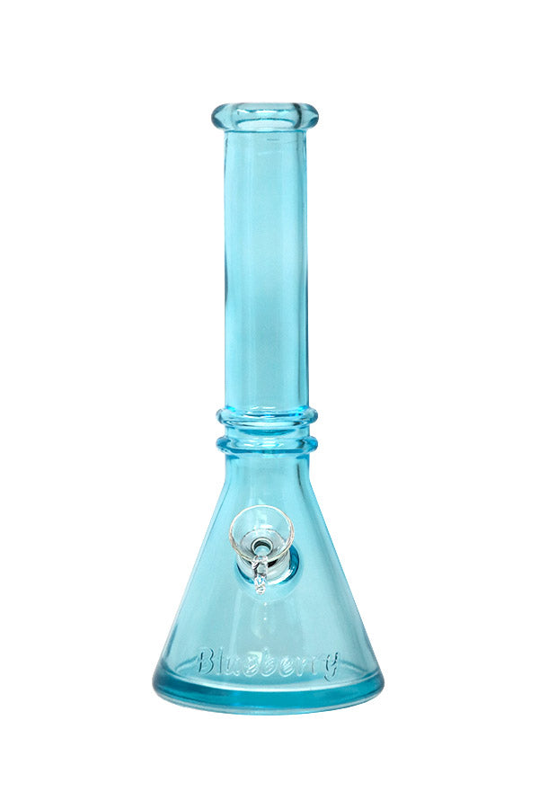 4 002H H X4002 1 0-inch B LUEBERRY D ouble R ing B eaker B ong