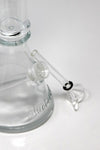4002H HX4002 10-inch BLUEBERRY Double Ring Beaker Bong