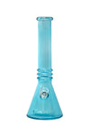 4003 HX4003 12 inch BLUEBERRY Triple Ring Beaker Bong