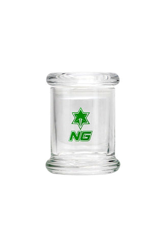 4007.5 | HX4007 NICE GLASS Airtight Cylinder Glass Jar - Small