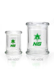 4007.5 | HX4007 NICE GLASS Airtight Cylinder Glass Jar - Small