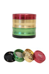 9015 | JC9015 NICE GLASS 4-Piece Rasta Grinder