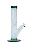 731.5 | L731 12 inch 7mm NICE GLASS Marijuana Leaf Straight