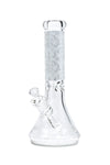 743 | L743 13 inch NICE GLASS Sandblasted Beaker