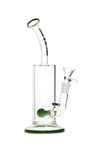 8019.5 | N8016F 9 inch NICE GLASS North Star Ball Percolator Bubbler