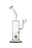 8019 | N8019M 9 inch NICE GLASS Reverse Triangle Perc Oil Rig