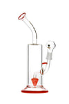 8019 | N8019M 9 inch NICE GLASS Reverse Triangle Perc Oil Rig