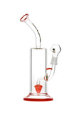 8019 | N8019M 9 inch NICE GLASS Reverse Triangle Perc Oil Rig
