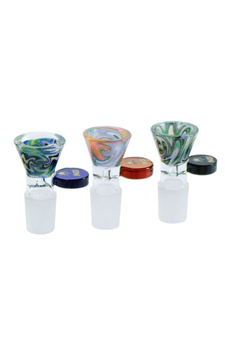 8020.5 | N8020 14mm NICE GLASS Super Thick Reverse American Color Bowl