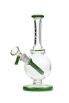 8049 | N8049 7 inch NICE GLASS Fixed Colour Stem Bubbler