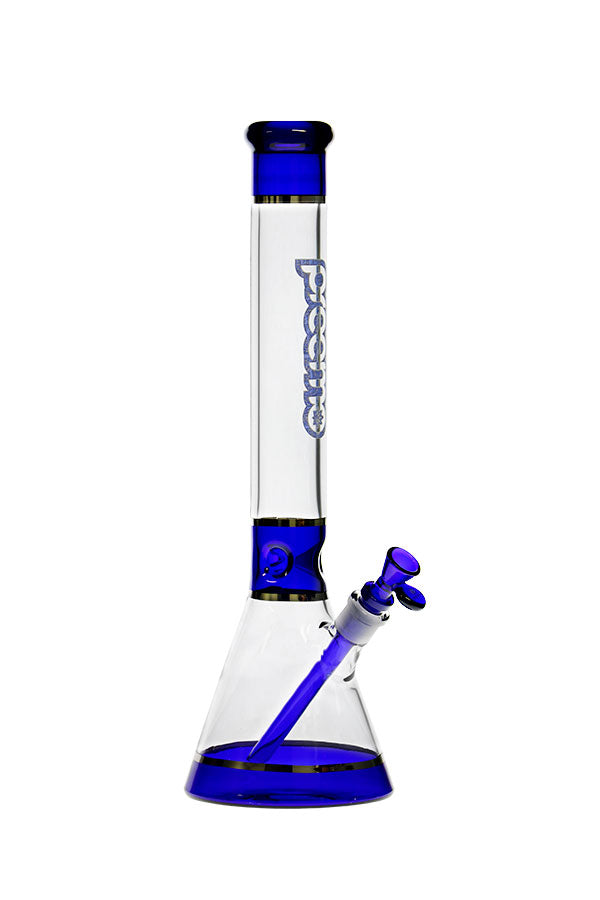 017 P017 18 inch PREEMO GLASS Colored Base Beaker