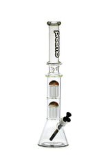 0 37.5 |  P 037 2 2-inch P REEMO G LASS D ouble T ree P erc B eaker