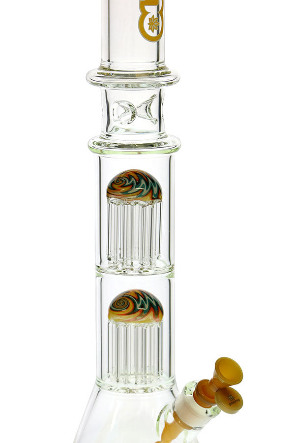 0 37.5 |  P 037 2 2-inch P REEMO G LASS D ouble T ree P erc B eaker