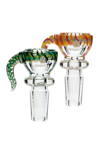 039B P039 PREEMO GLASS Helix Bowl