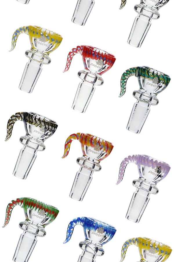 0 39B P039 PREEMO GLASS Helix Bowl