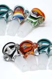 059 | P059-2 PREEMO GLASS Dual Marble Worked Bowl