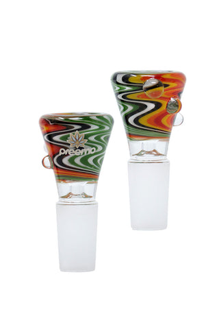 0593.5 | P059-3 PREEMO GLASS Triple Marble Worked Bowl