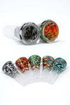 0593.4 | P059-3 PREEMO 14mm GLASS Triple Marble Worked Bowl