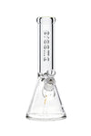 053H P053-CLEAR 9mm 12 inch PREEMO GLASS Clear Embossed Logo Beaker