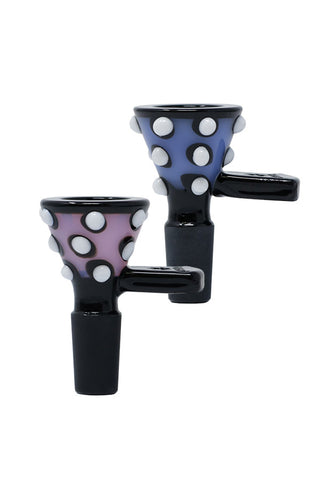 075.5 | P075-A PREEMO GLASS Polka Dot Bowl: A