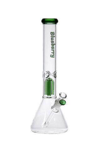 302H S302 16 inch 4-Arm BLUEBERRY Tree Perc Beaker