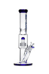 355 | S355 15 inch 7mm NICE GLASS Gridded Cup Perc Straight