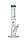 355 | S355 15 inch 7mm NICE GLASS Gridded Cup Perc Straight