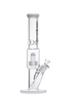 355 | S355 15 inch 7mm NICE GLASS Gridded Cup Perc Straight