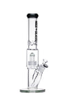 355 | S355 15 inch 7mm NICE GLASS Gridded Cup Perc Straight