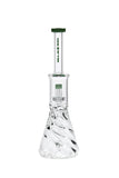 372 | S372 14 inch NICE GLASS Twisted Beaker