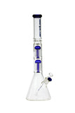 381.4 | S381 19 inch NICE GLASS Double 6-Arm Tree Beaker