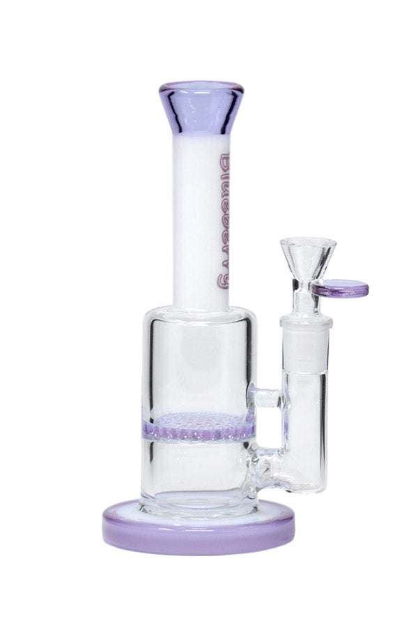 3 86 |  S 386 8 -inch B LUEBERRY S olid N eck H oneycomb B ubbler