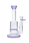 386.5 | S386 8-inch BLUEBERRY Solid Neck Honeycomb Bubbler