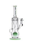393 | S393 15 inch NICE GLASS Textured Ball Incycler