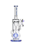 393 | S393 15 inch NICE GLASS Textured Ball Incycler