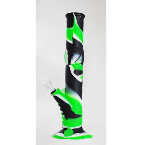 021 21Silicone-2ps-01 build-in straight bongs