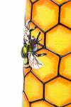 019 | ST019 12.5 inch NICE GLASS 3D-Wrap Honey Bee Beaker