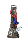 022 | ST022 12.5 inch NICE GLASS 3D-Wrap Spidey Beaker
