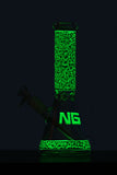 025 | ST025 10 inch NICE GLASS Glow-In-The-Dark Beaker