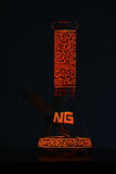 025 | ST025 10 inch NICE GLASS Glow-In-The-Dark Beaker