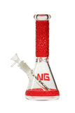 025 | ST025 10 inch NICE GLASS Glow-In-The-Dark Beaker