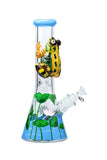 032.5 | ST032 12.5 inch NICE GLASS 3D-Wrap Marsh Frog Beaker