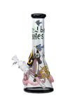 035 | ST035 12.5 NICE GLASS 3D-Wrap Octo-Pirate Beaker