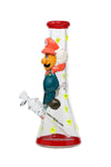 039.5 | ST039 12.5 inch NICE GLASS 3D Glow-In-The-Dark Mario Beaker