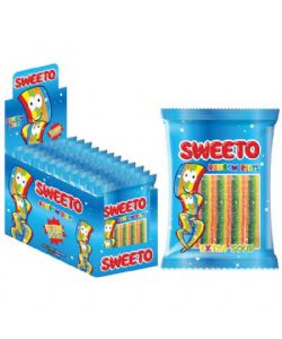Sweeto Rainbow Belts - Extra Sour