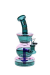 0001 | TX0001 9 inch NICE GLASS Round Base Showerhead Bubbler