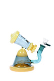 0002 | TX0002 6 inch NICE GLASS Megaphone Bubbler