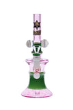 0013 | TX0013 9 inch NICE GLASS Glass Marble Showercap Bubbler